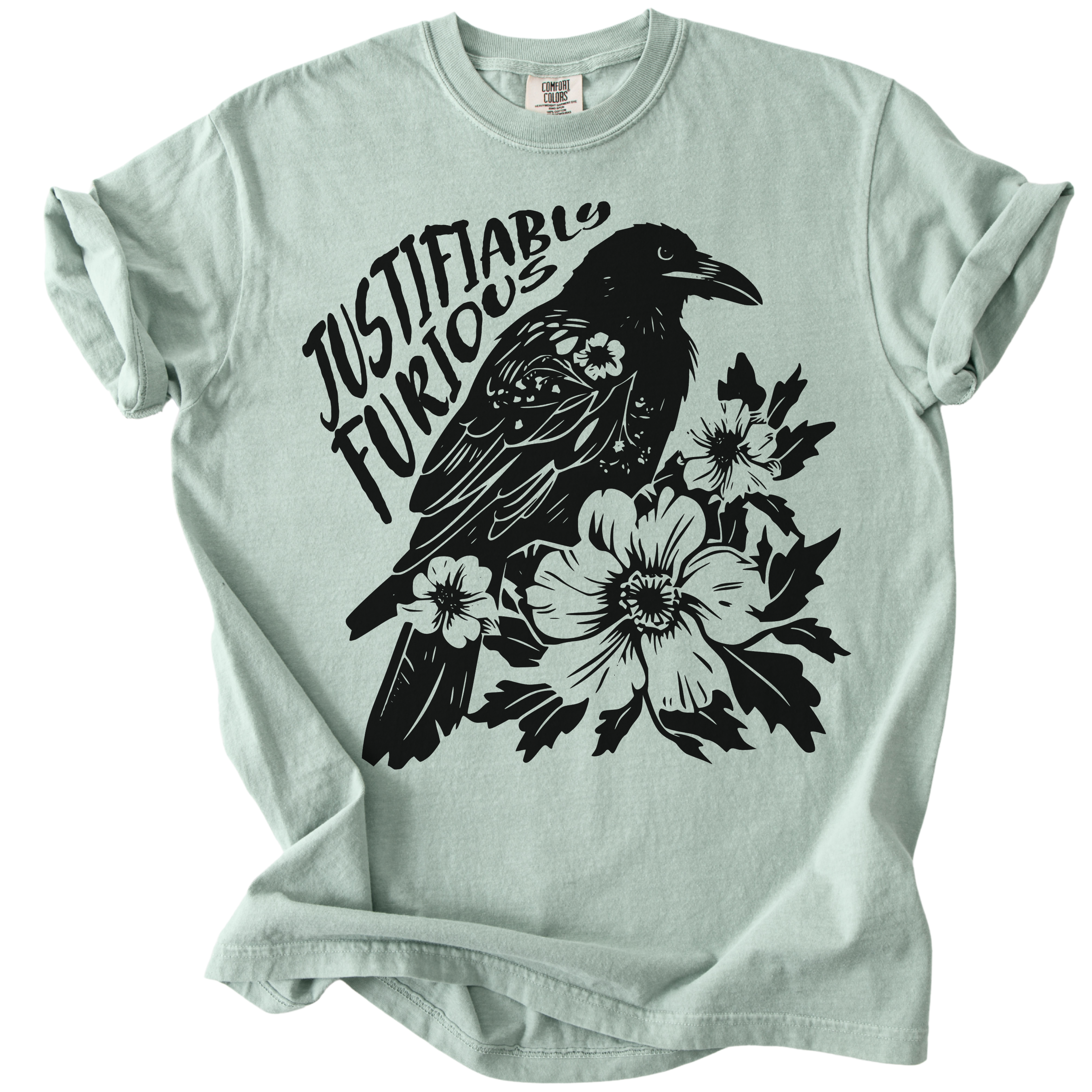 Justifiably Furious Crow Tee