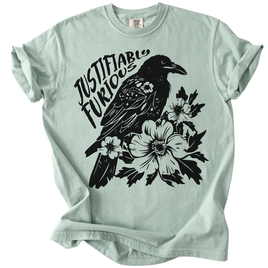 Justifiably Furious Crow Tee