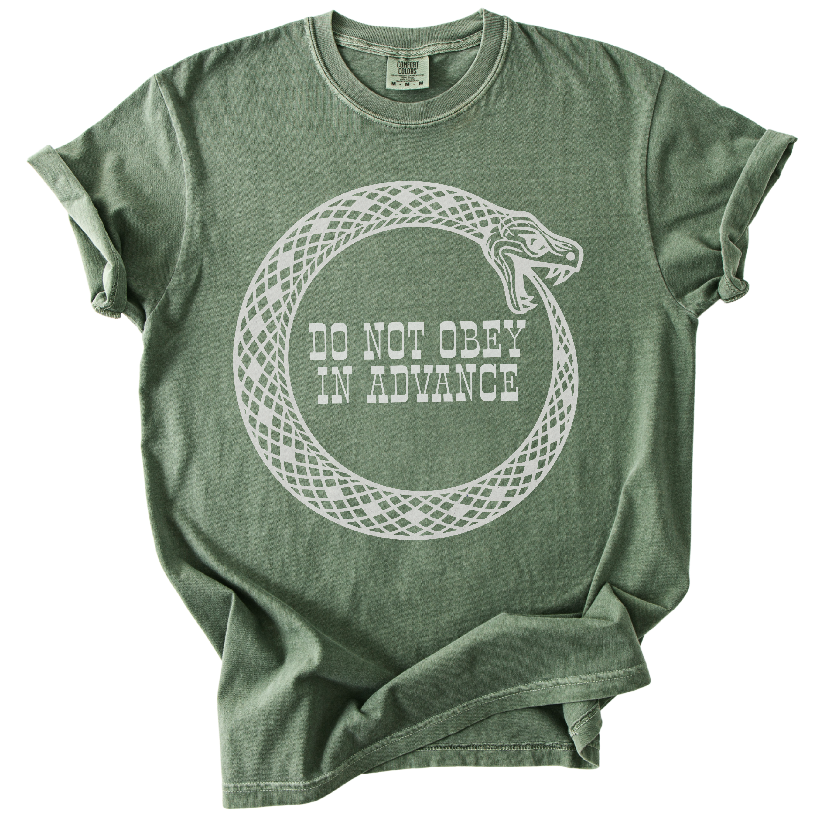 Do Not Obey in Advance Snake Tee