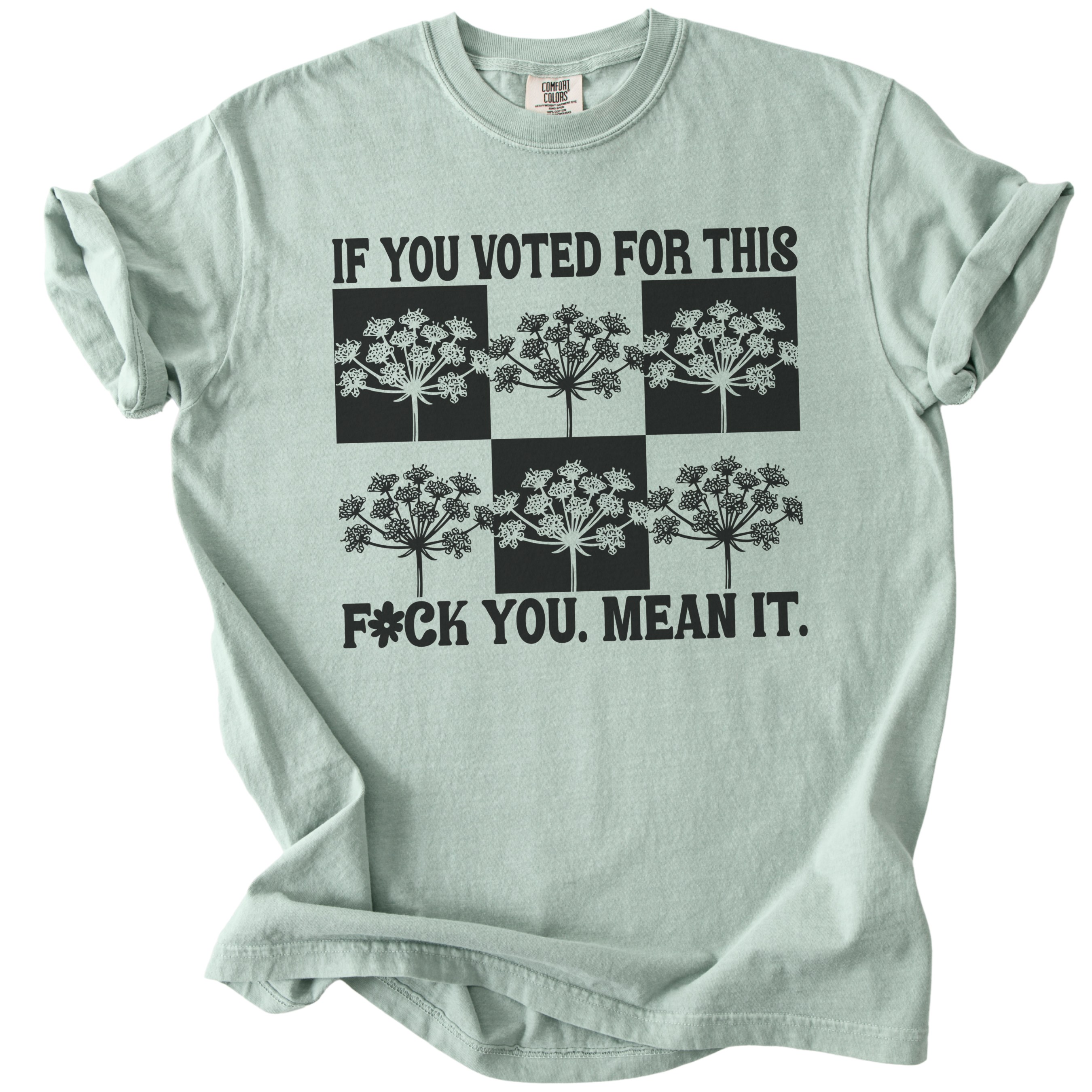 If You Voted For This F#ck You Mean It Tee