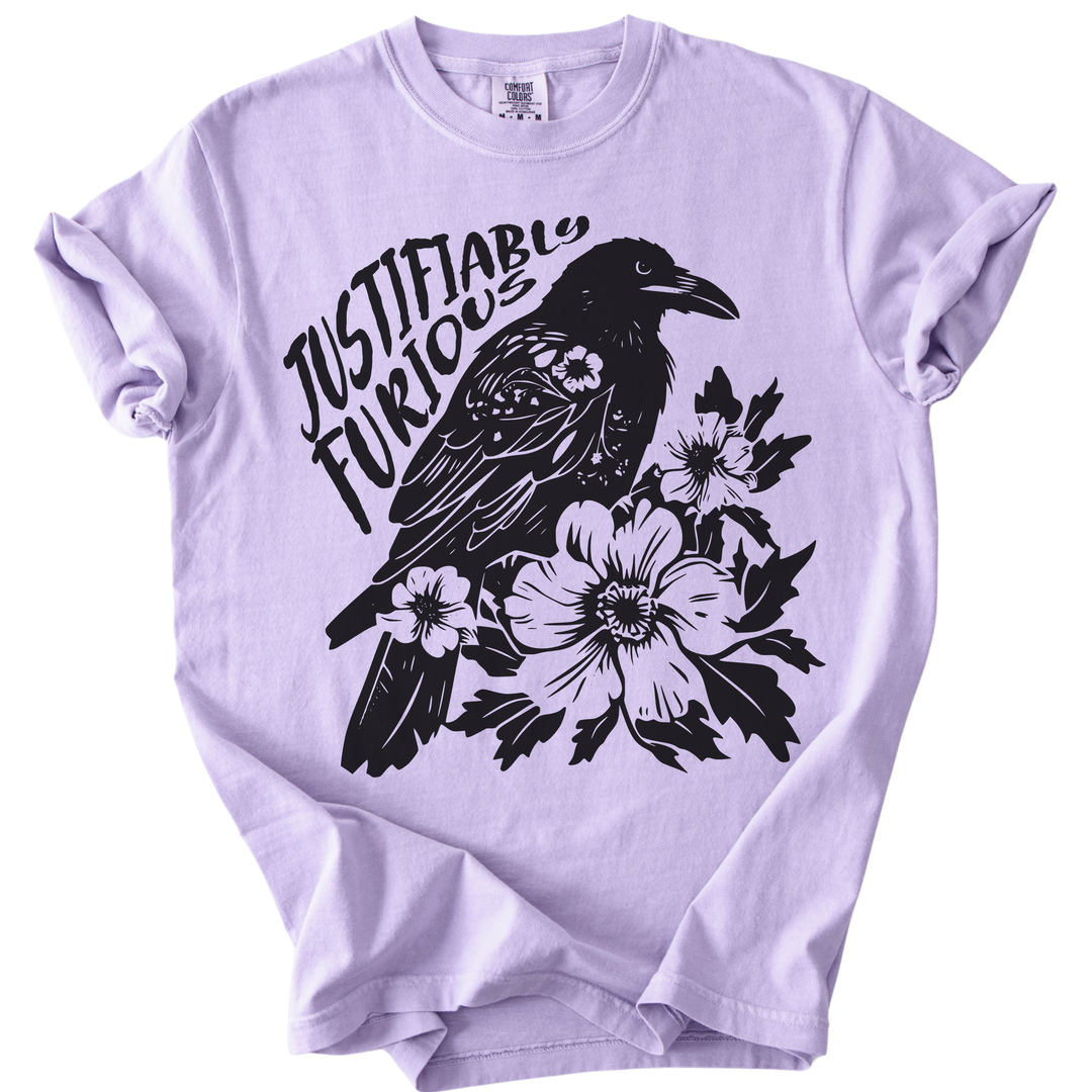 Justifiably Furious Crow Tee