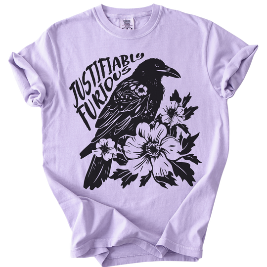 Justifiably Furious Crow Tee