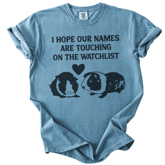 I Hope Our Names Are Touching On The Watchlist Tee
