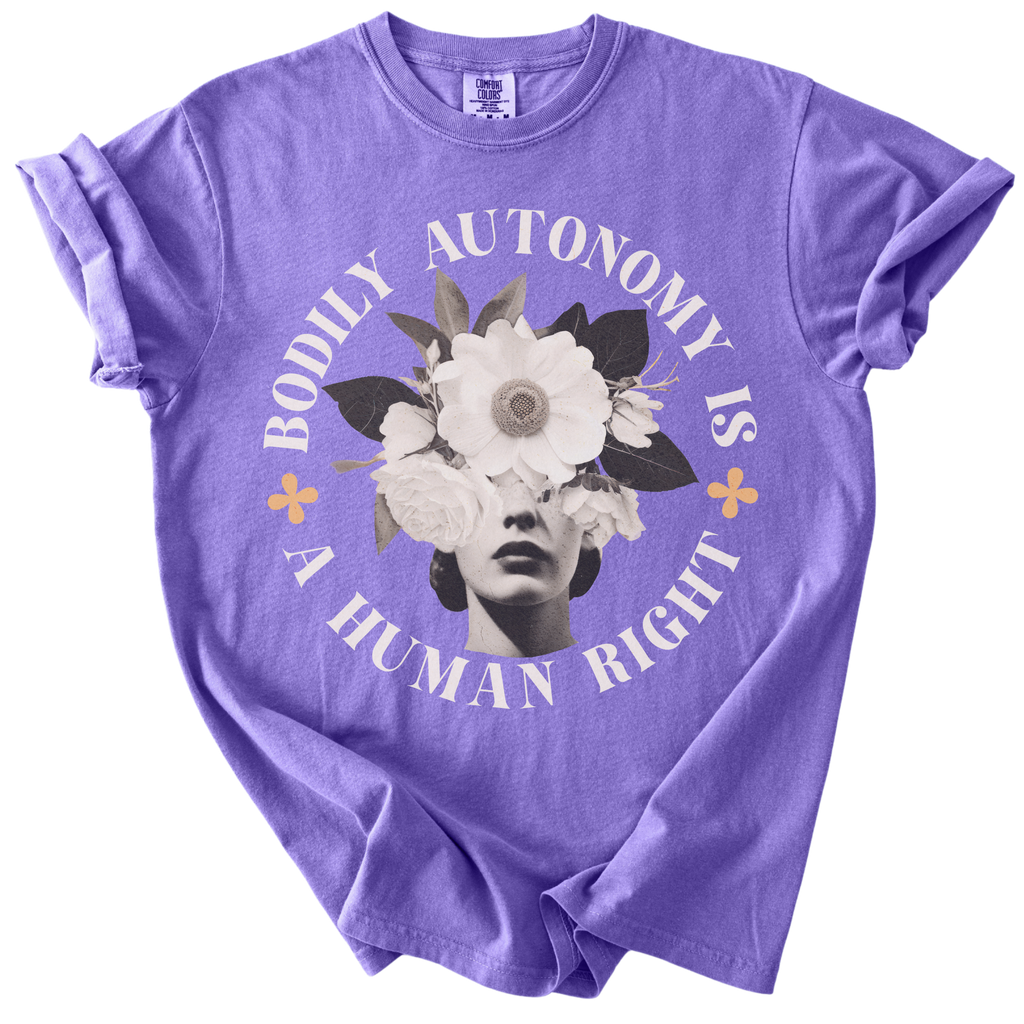 Bodily Autonomy is a Human Right Collage Tee