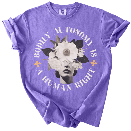 Bodily Autonomy is a Human Right Collage Tee