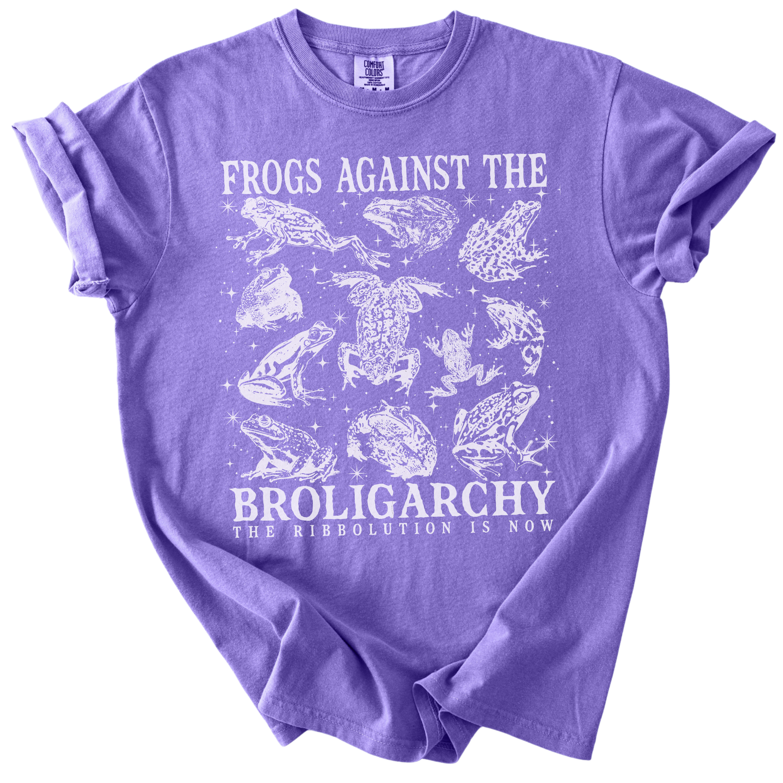 Frogs Against The Broligarchy Tee