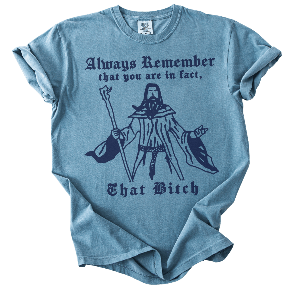 Always Remember You Are In Fact That Bitch Tee