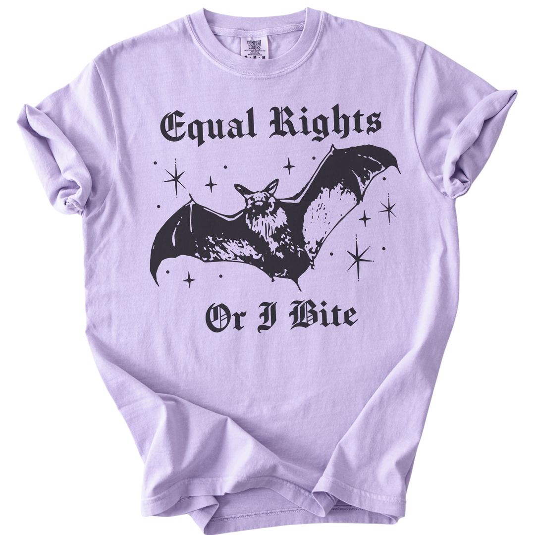 Equal Rights Or I Bite Bat Tee
