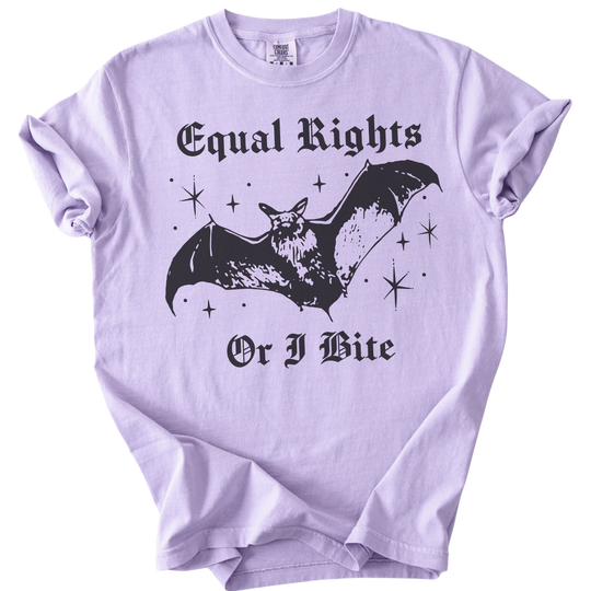 Equal Rights Or I Bite Bat Tee