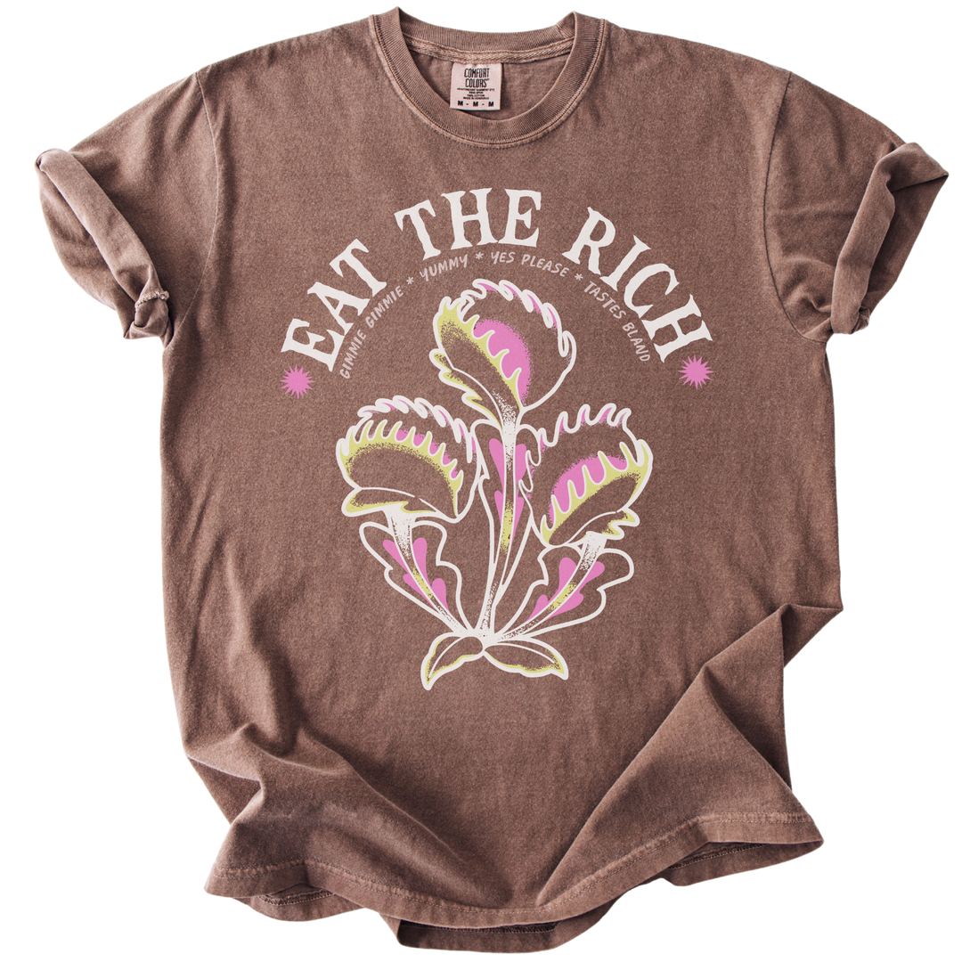 Eat The Rich Venus Fly Trap Tee