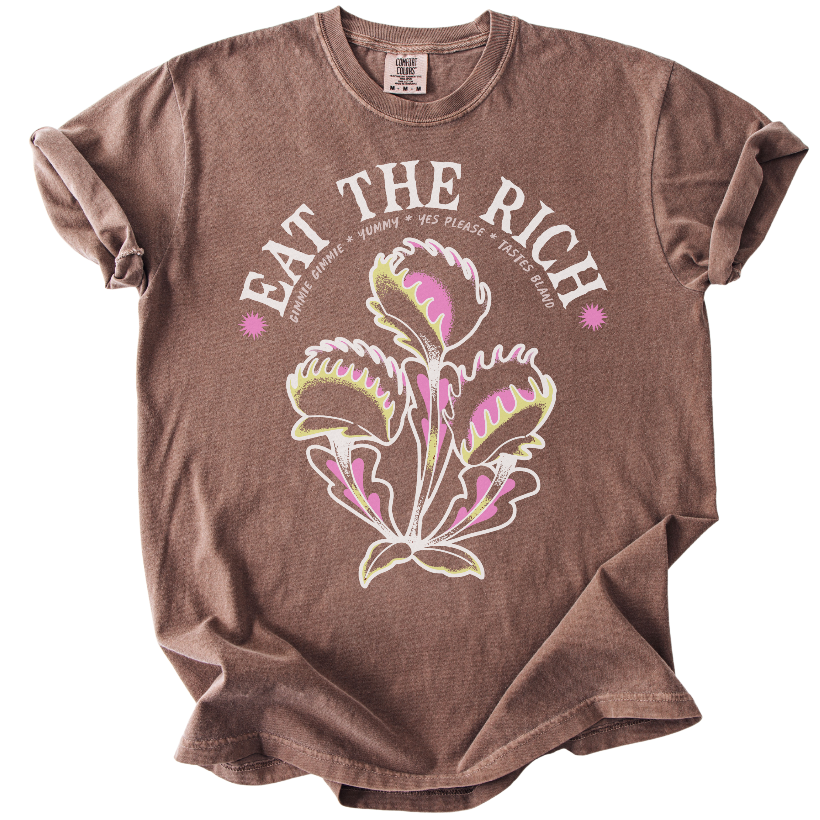Eat The Rich Venus Fly Trap Tee