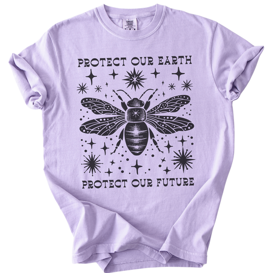 Protect Our Earth Protect Our Future Bee Tee