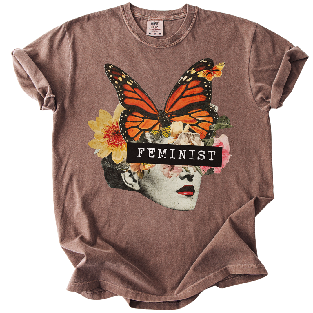 Feminist Butterfly Tee