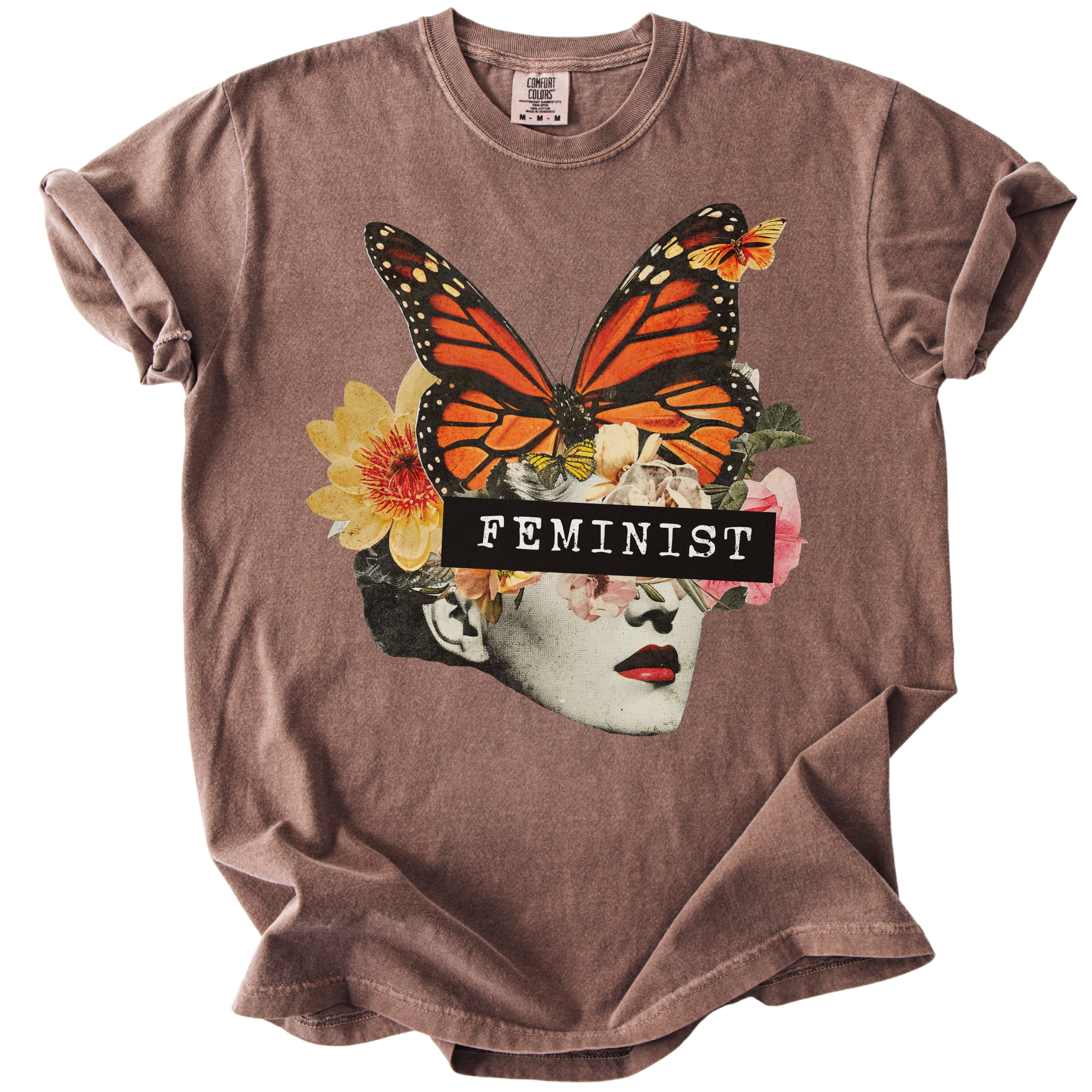 Feminist Butterfly Tee