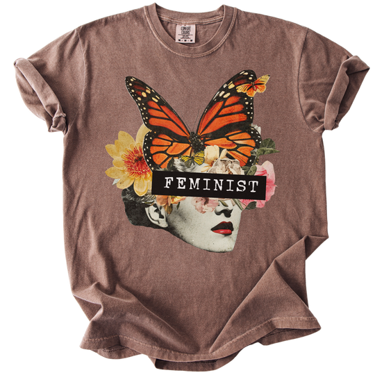 Feminist Butterfly Tee