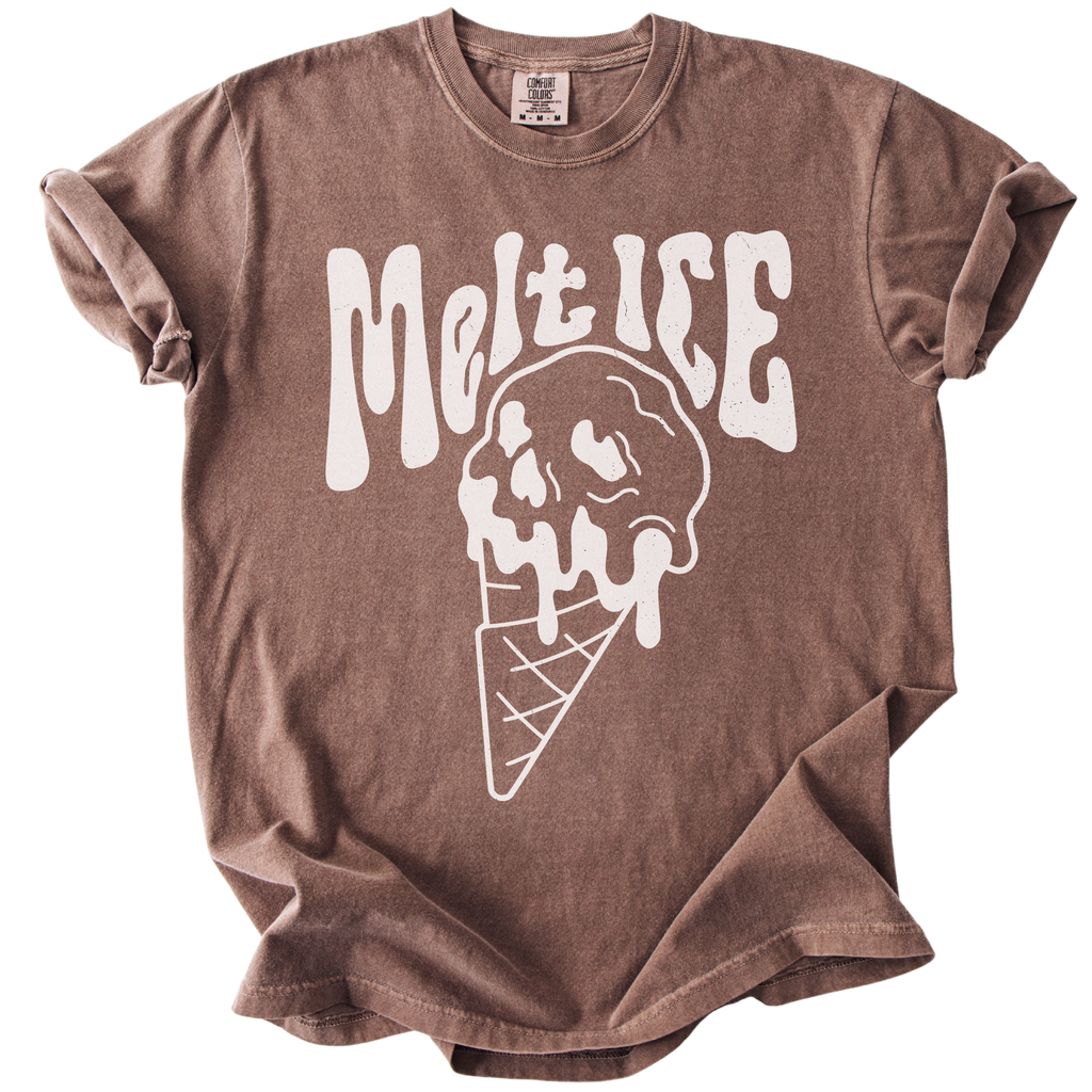 Melt Ice Ice Cream Skull Tee