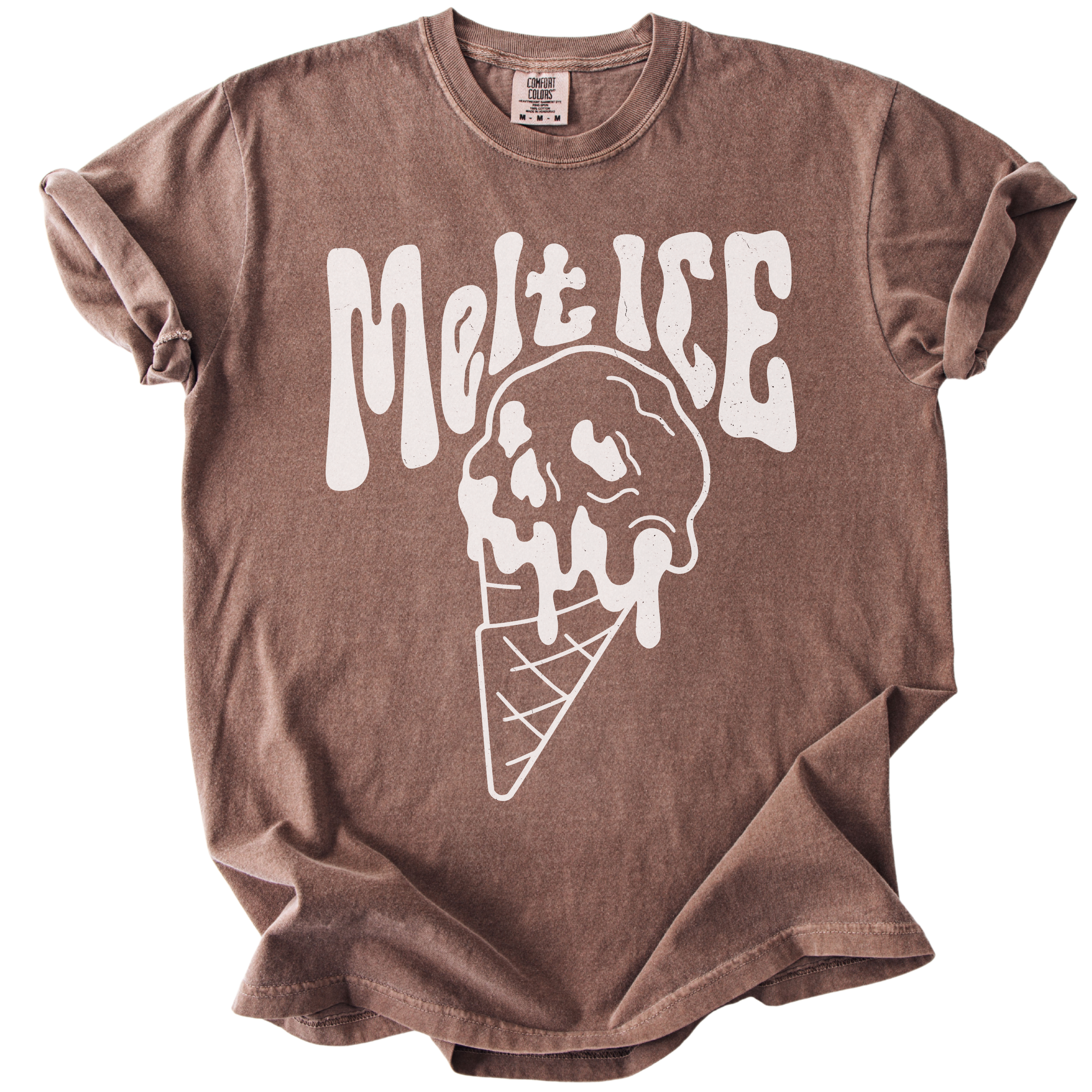 Melt Ice Ice Cream Skull Tee