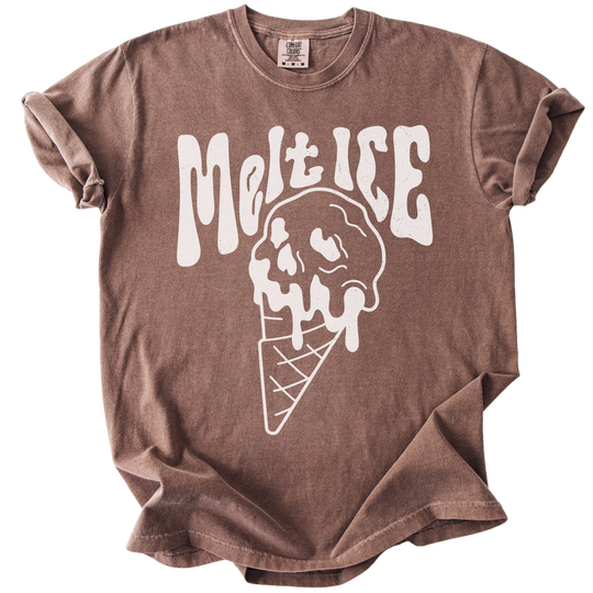 Melt Ice Ice Cream Skull Tee