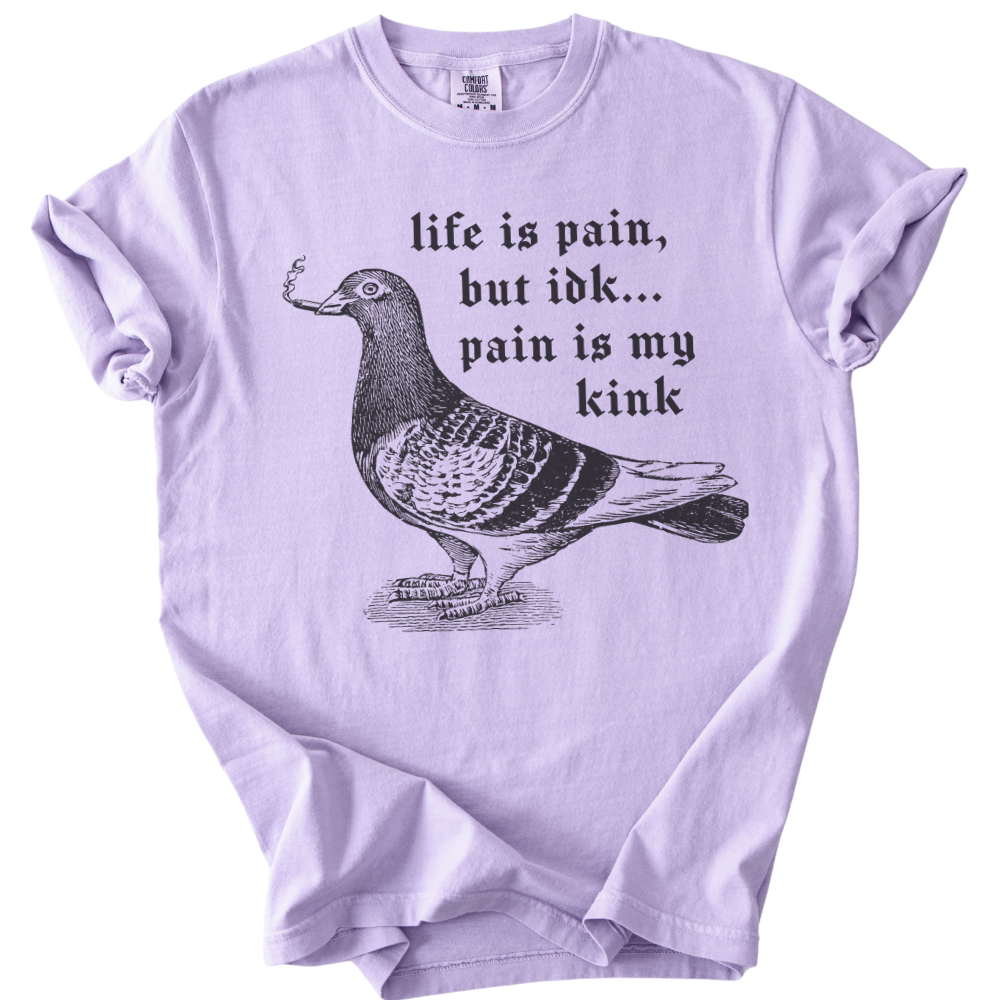Pigeon Pain is My Kink Tee