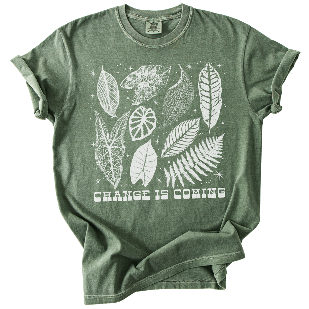 Change is Coming Leaves Tee