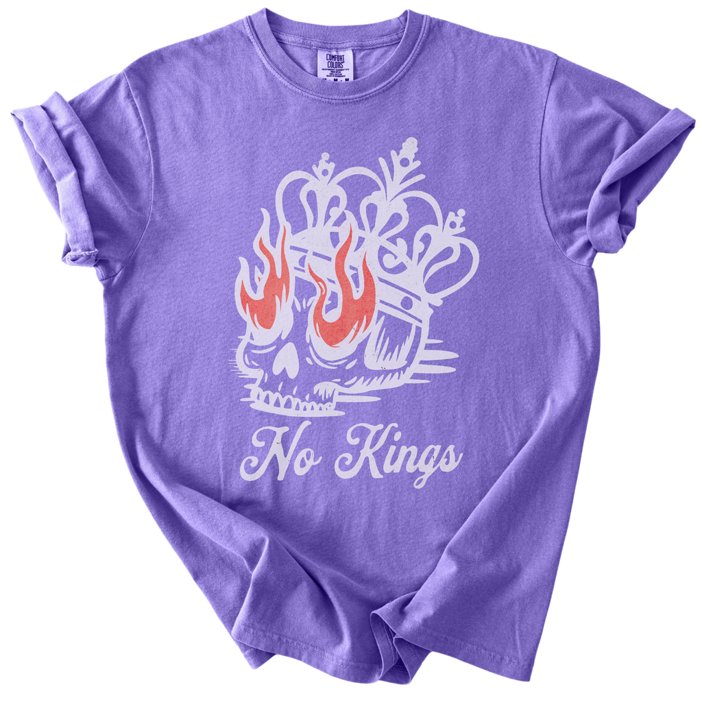 No Kings Skull Tee