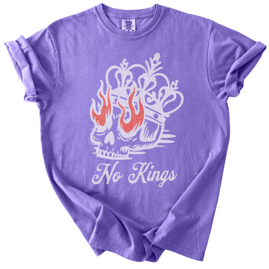 No Kings Skull Tee