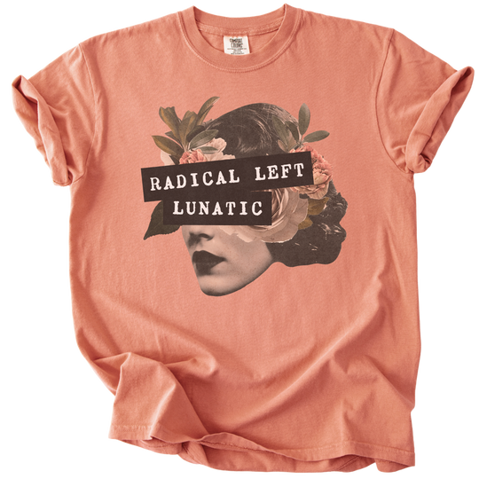 Radical Left Lunatic Collage Tee