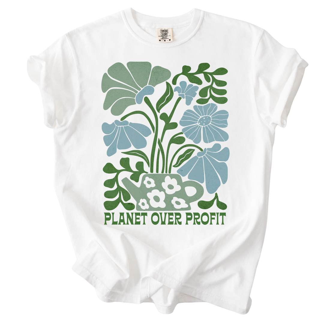 Planet Over Profits Boho Tee
