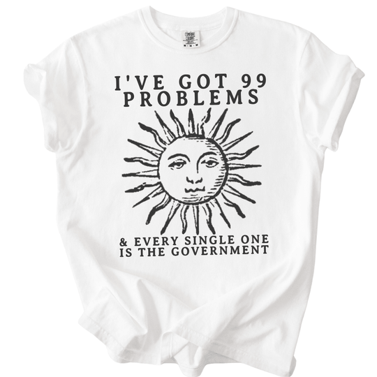 99 Problems Sun Tee - The Rogue Petal Co. -