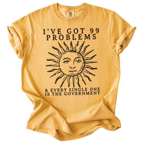 99 Problems Sun Tee - The Rogue Petal Co. -