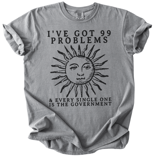 99 Problems Sun Tee - The Rogue Petal Co. -
