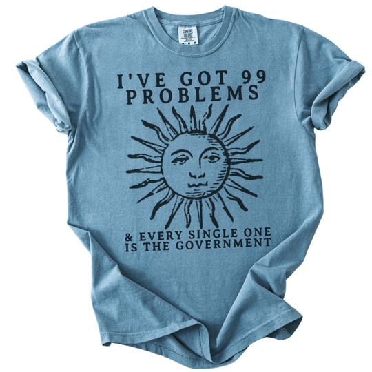 99 Problems Sun Tee - The Rogue Petal Co. -