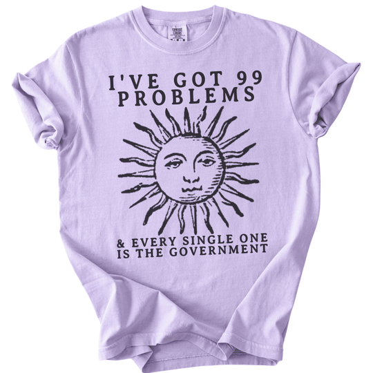 99 Problems Sun Tee - The Rogue Petal Co. -