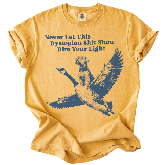 Never Let This Dystopian Shit Show Dim Your Light Tee