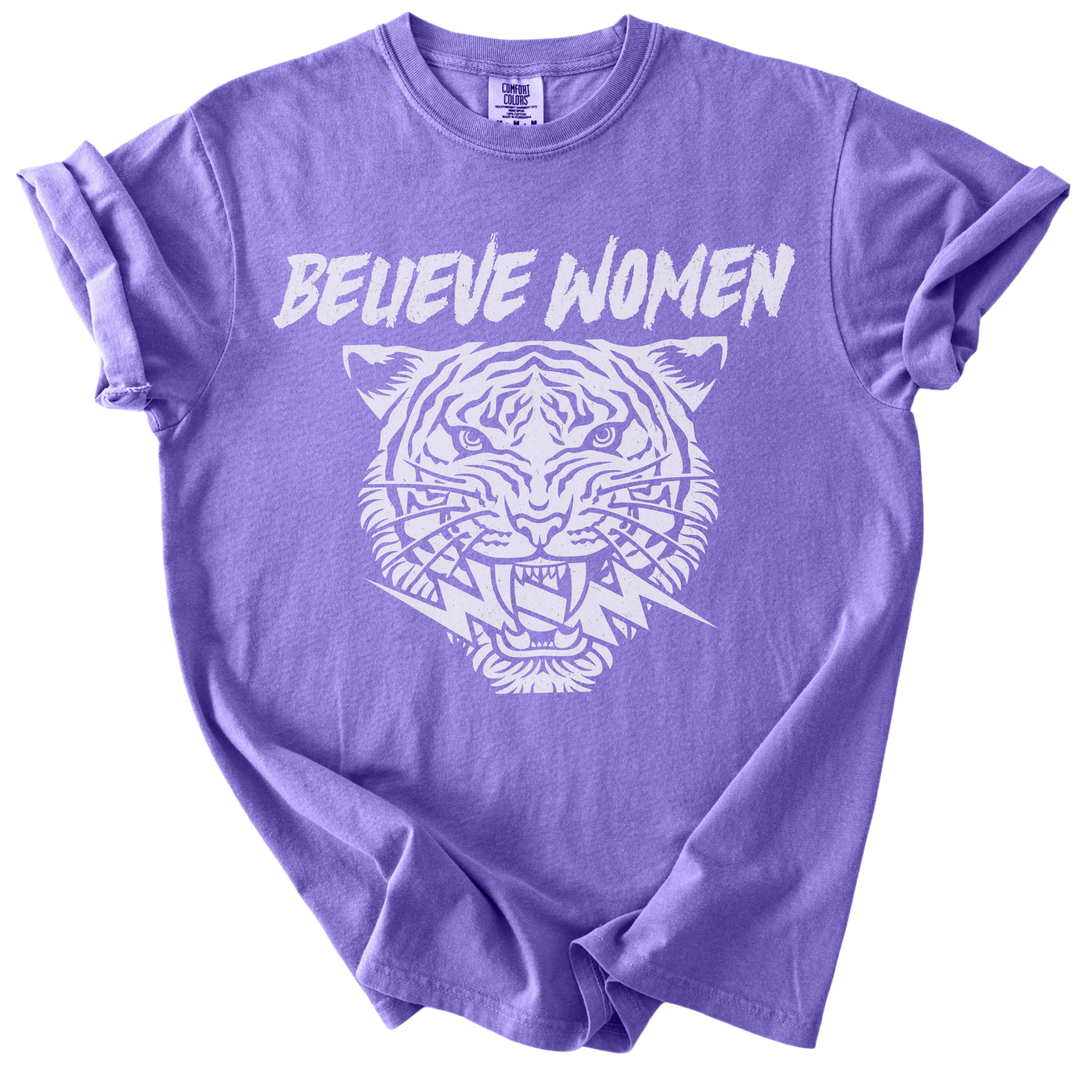 Believe Women Tiger Tee