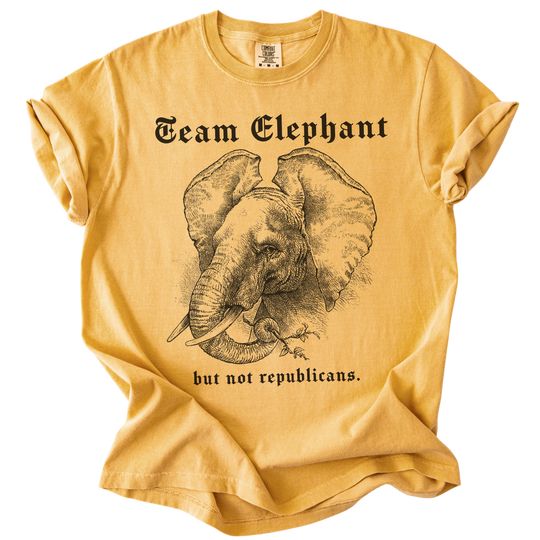 Team Elephant But Not Republicans Tee