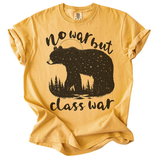No War But Class War Celestial Bear Tee