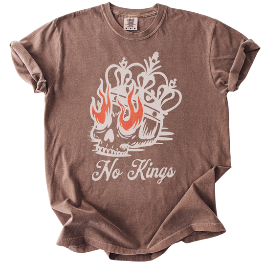 No Kings Skull Tee