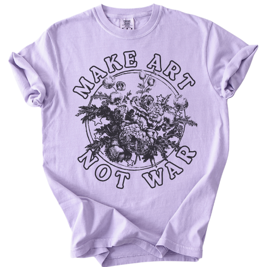 Make Art Not War Tee