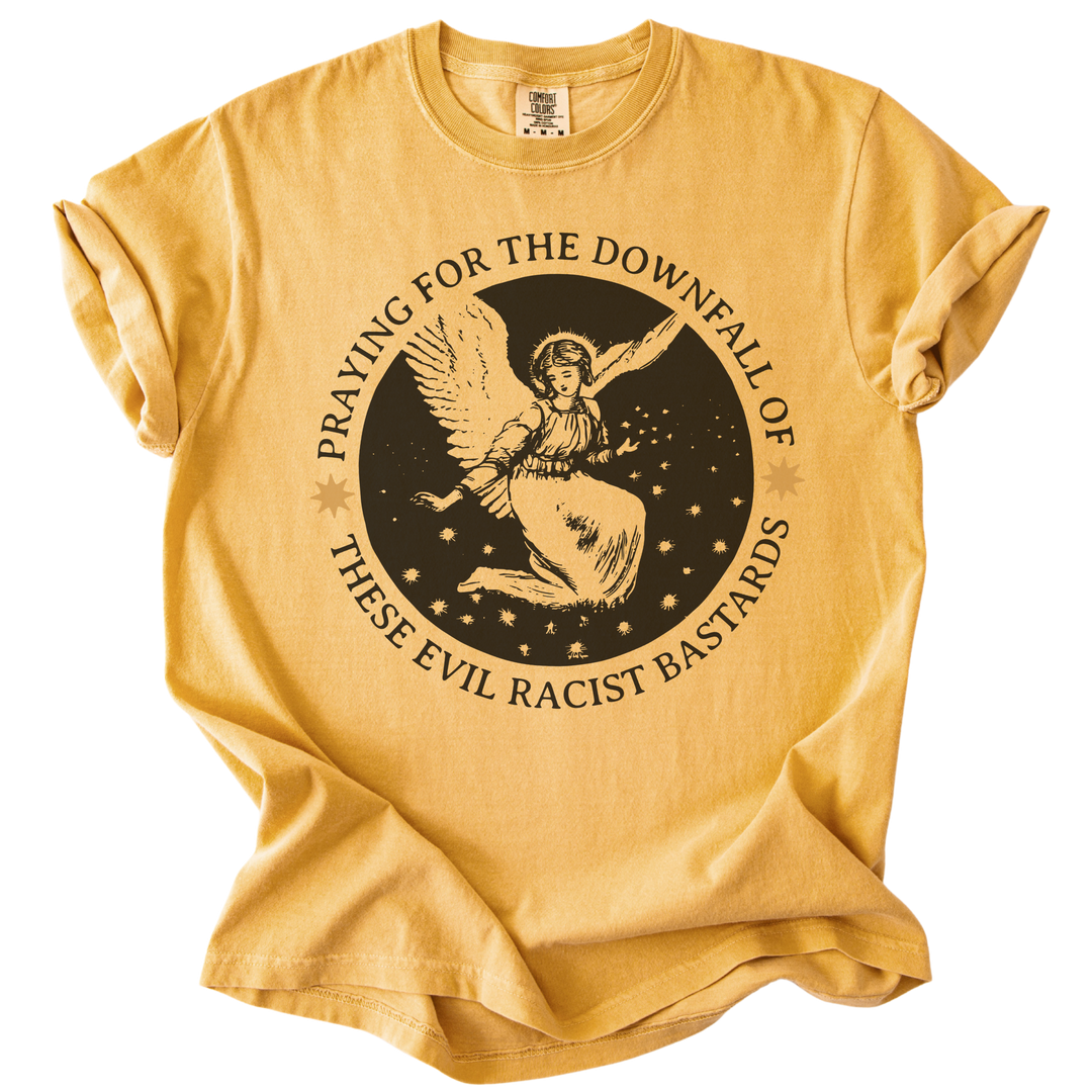 Praying for The Downfall Angel Tee