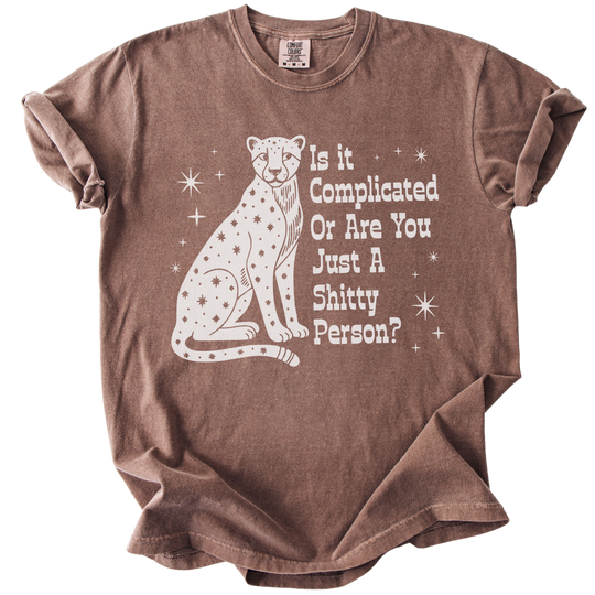 Is it Complicated or Are You Just a Shitty Person? Tee