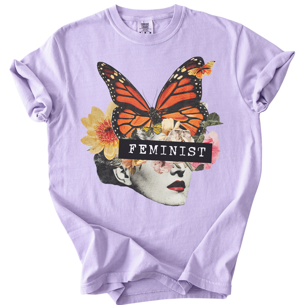 Feminist Butterfly Tee