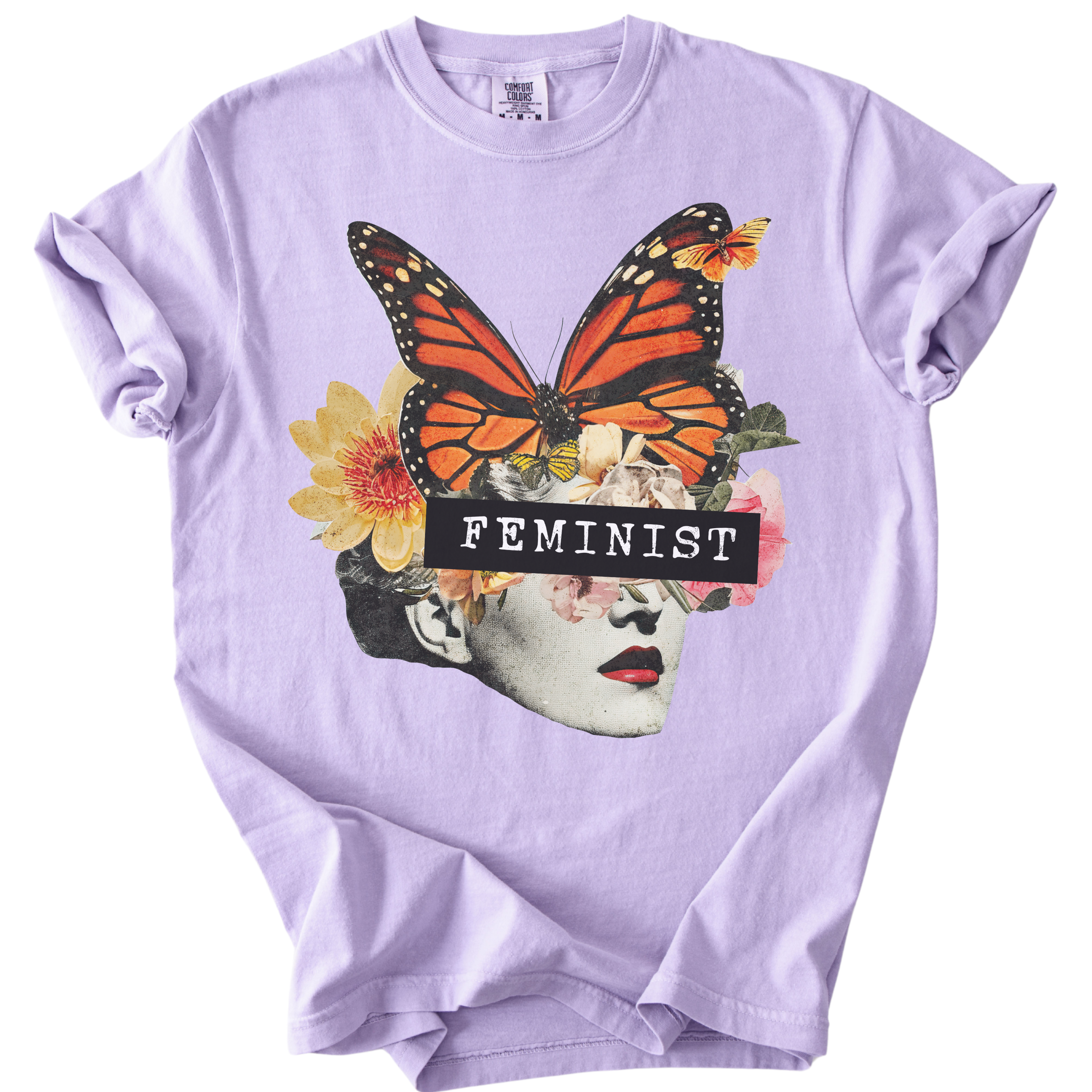 Feminist Butterfly Tee