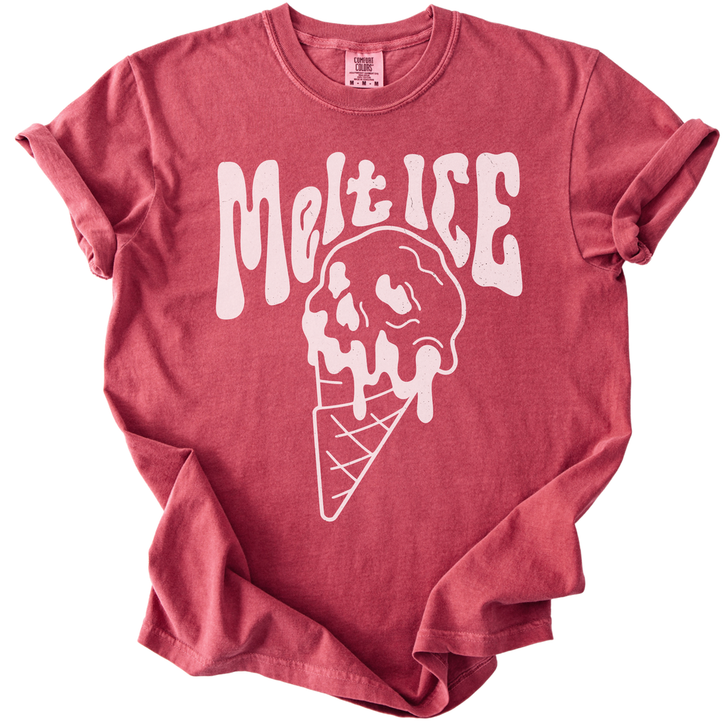 Melt Ice Ice Cream Skull Tee