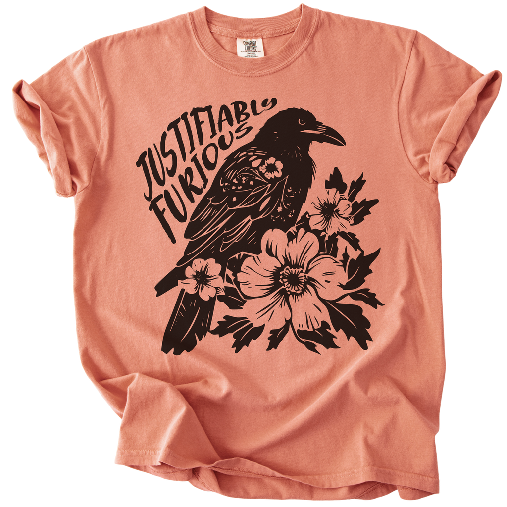 Justifiably Furious Crow Tee