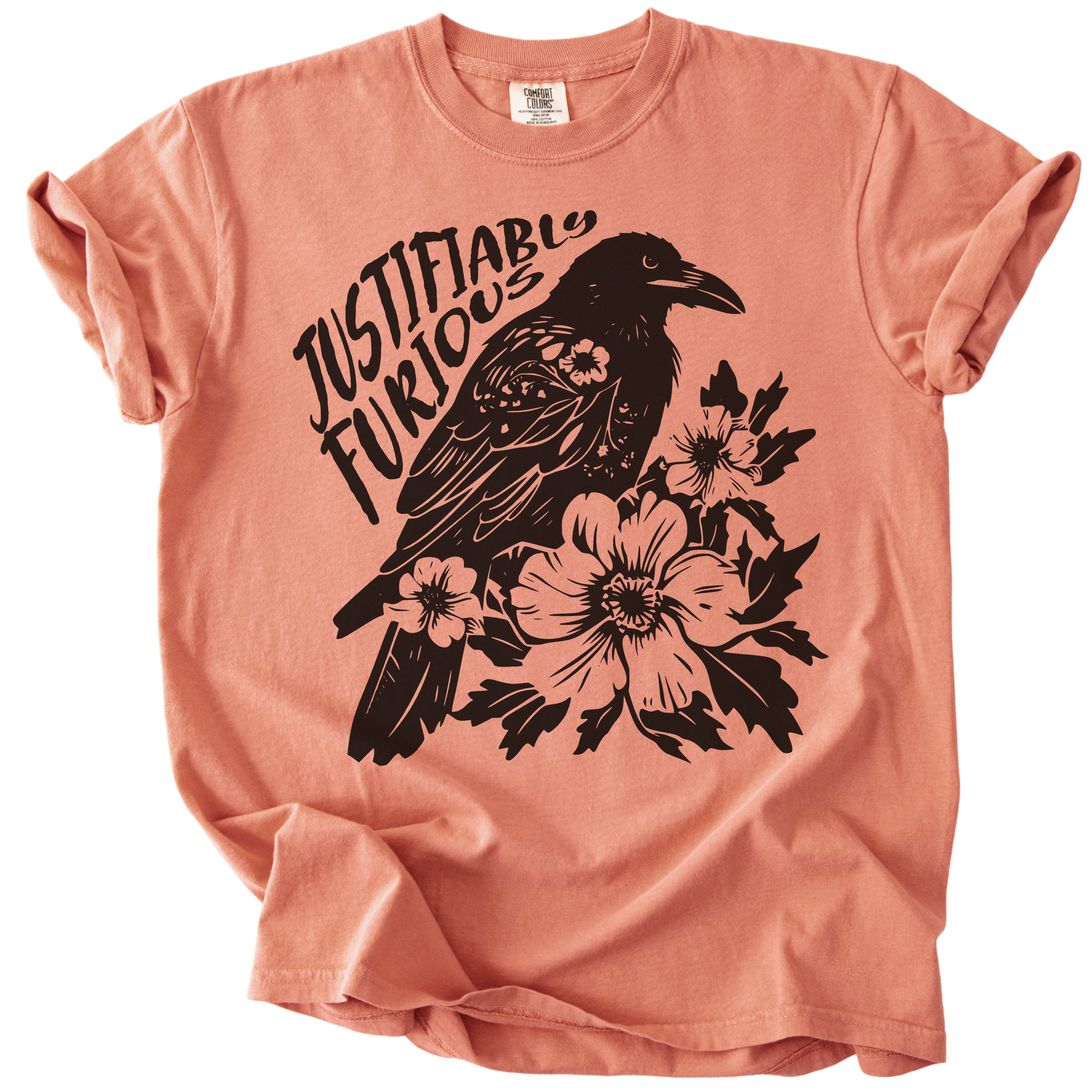 Justifiably Furious Crow Tee