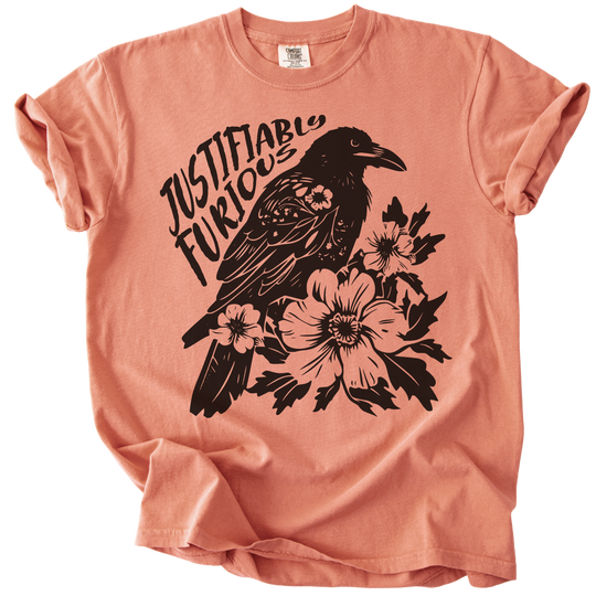 Justifiably Furious Crow Tee