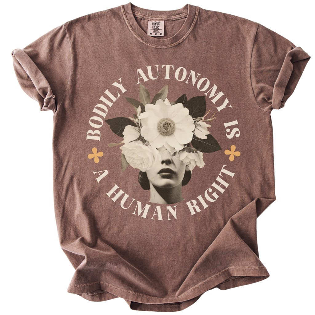 Bodily Autonomy is a Human Right Collage Tee