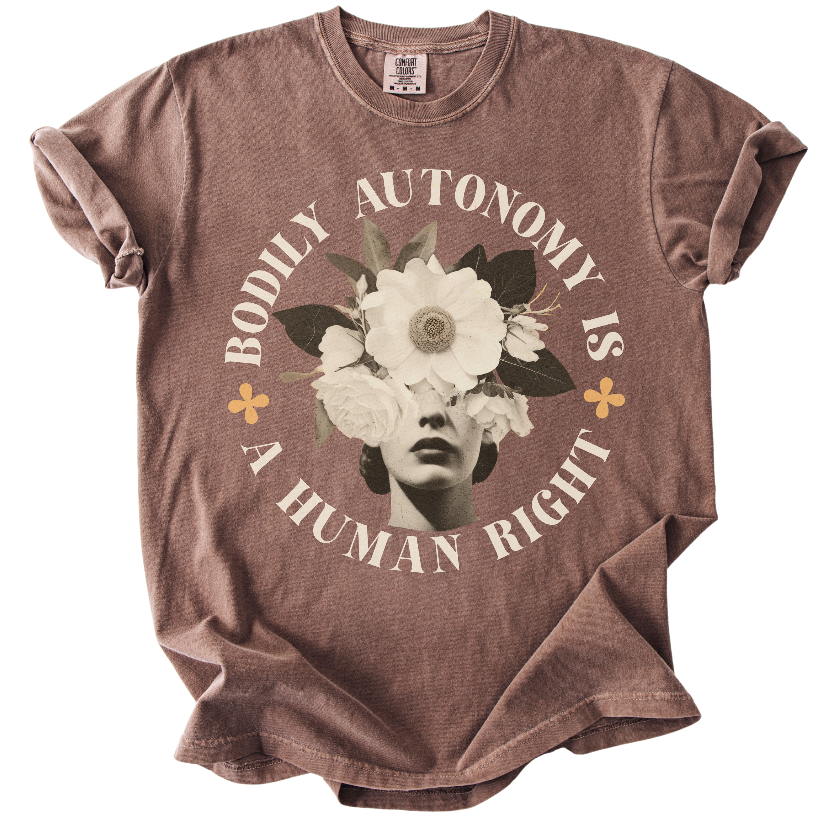 Bodily Autonomy is a Human Right Collage Tee