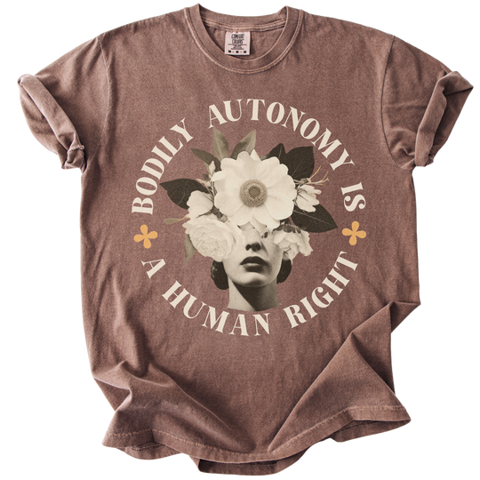 Bodily Autonomy is a Human Right Collage Tee